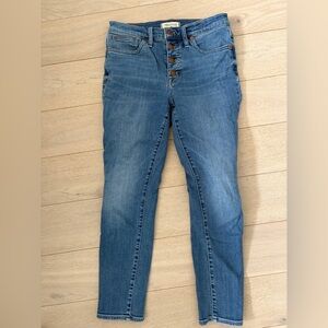 Madewell 9” Midrise Skinny Crop